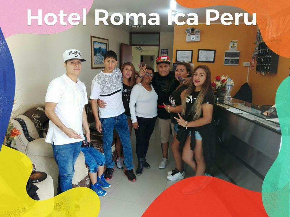 Hotel Y Restaurante Roma Ica Exterior foto